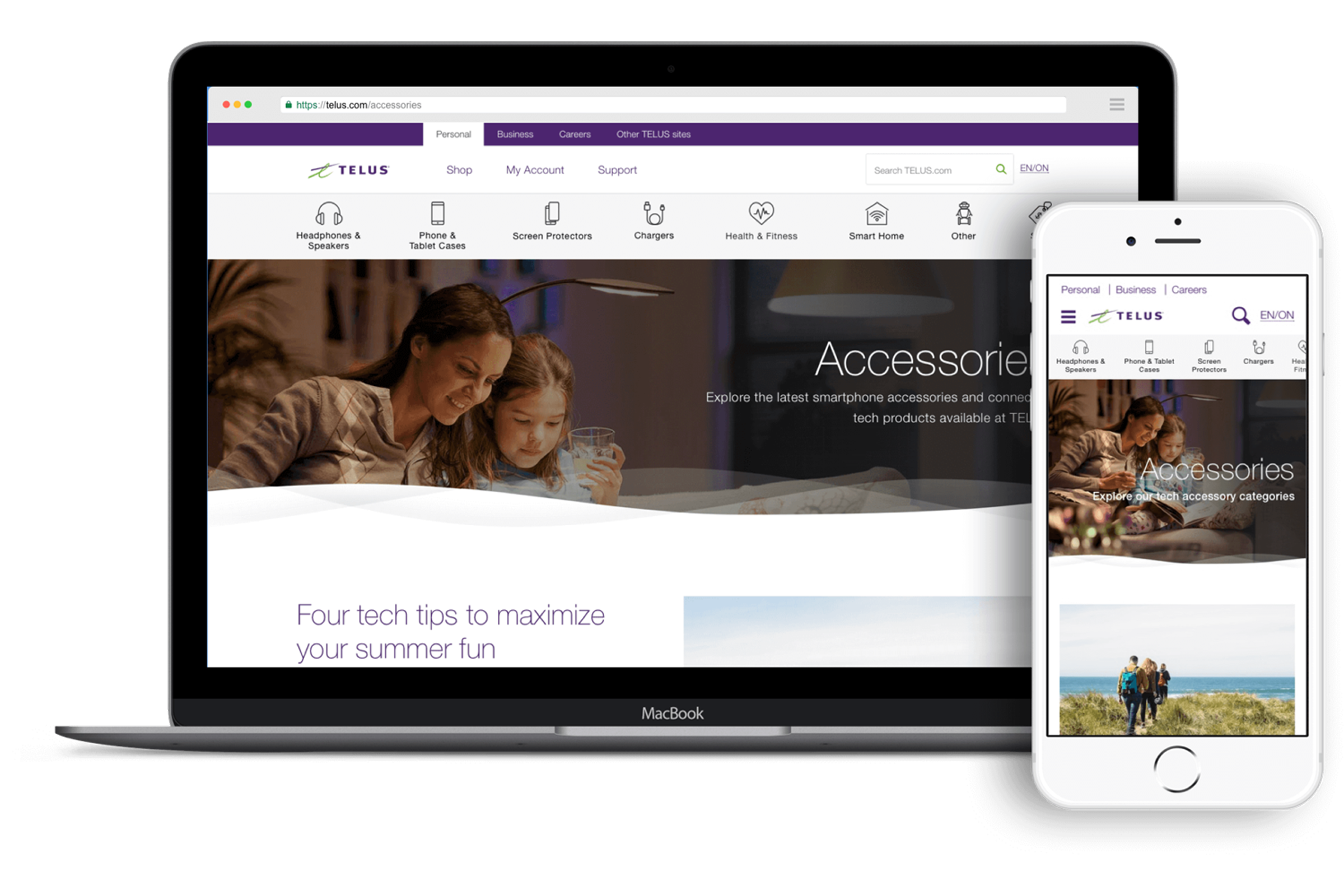 TELUS Homepage