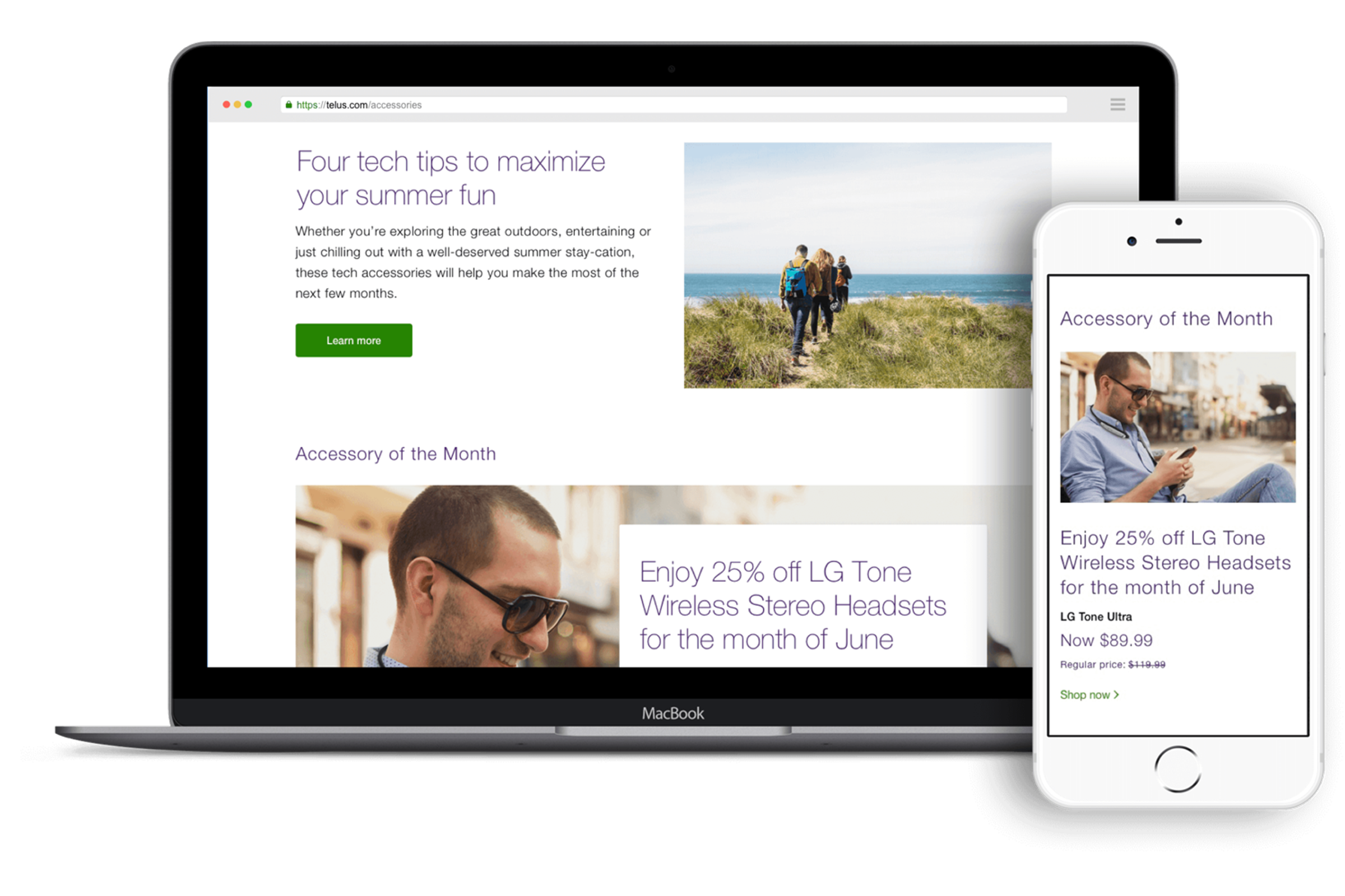 TELUS Homepage 2