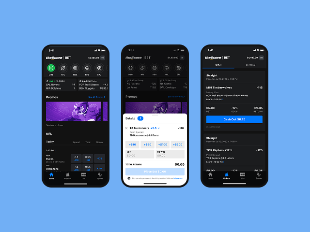 theScore Bet Launch